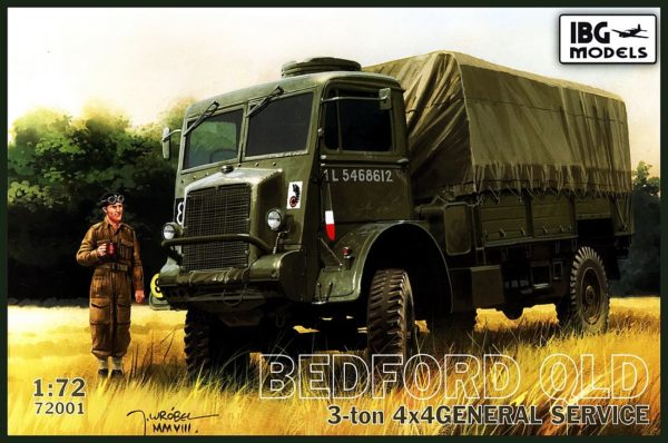 IBG 1/72 Bedford QLD 4x4 General Truck  IBG72001 Logistics and Support Overlord