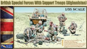 GECKO 1/35 British SAS/SBS Special Forces with Support Troops Afghanistan 35GM023 NOV CTN
