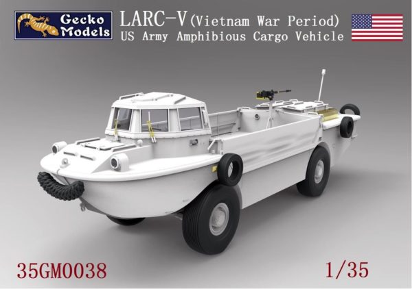 GECKO MODELS 1/35 LARC-V US AMPHIBIOUS TRUCK VIETNAM 35GM0038 - Image 2