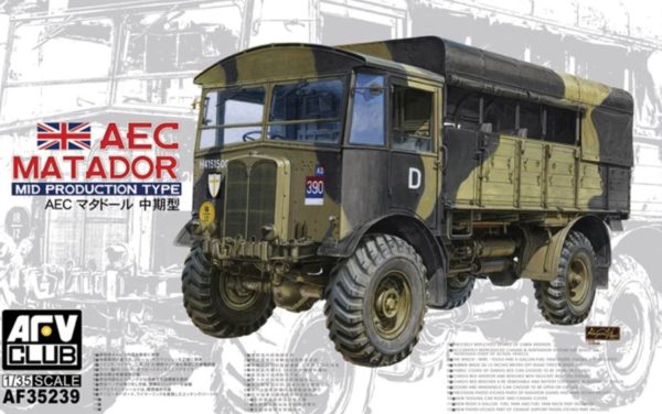 AFV Club 1/35 AEC Matador Mid Prod Model Kit 35239