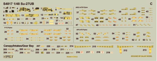 GREAT WALL HOBBY 1/48 Ukrainian Air Force Su-27UB Limited Edition S4817 THFS - Image 4