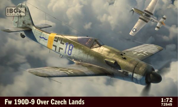 IBG Models 1/72 FW 190D-9 Over Czech Lands Model Kit 72545