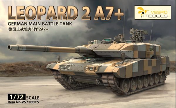 VESPID 1/72 LEOPARD 2 A7+ GERMAN MAIN BATTLE TANK VS720015