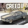 Greenlight 86621 1/43 1967 Ford MUSTANG Coupe Creed II Black/White Weathered - Image 2