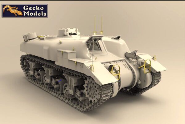 GECKO 35GM086 1/35 CANADIAN BADGER FLAMETHROWER RAM MK II LATE PROD Overlord - Image 2