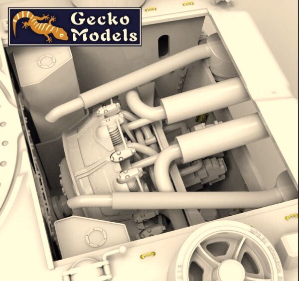GECKO 35GM086 1/35 CANADIAN BADGER FLAMETHROWER RAM MK II LATE PROD Overlord - Image 4