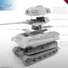 Rubicon Models 280099 1/56 German King Tiger without Zimmerit 88 Overlord - Image 3