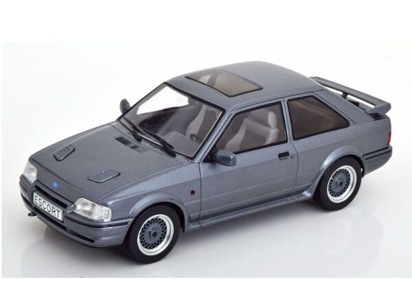Model Car group 18272 1/18 Ford Escort RS Turbo S2 1990 Metallic Grey FF - Image 2