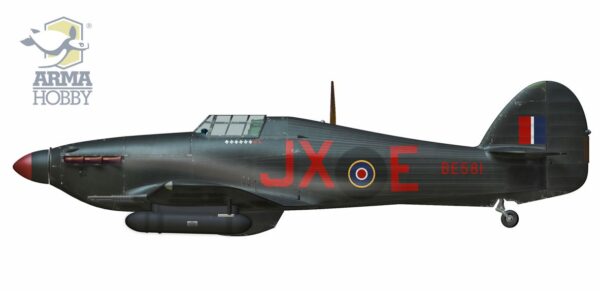 ARMA HOBBY AH40004 1/48 Hawker Hurricane MK IIc with 3 decal options - Image 3