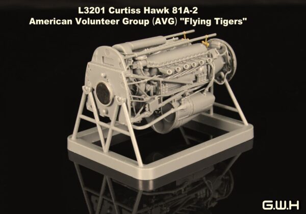 Great Wall Hobby L3201 1/32 Curtiss Hawk 81 A-2 AVG "Flying Tigers HELL IN THE PACIFIC - Image 4