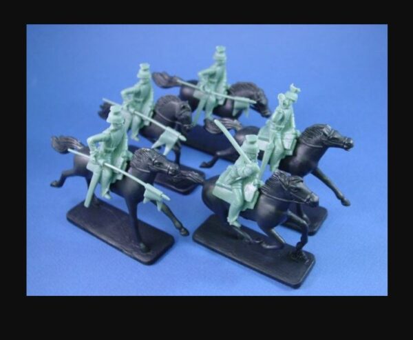 Armies In Plastic 5535 1/32 World War I - Mounted German Uhlans  1916 - Image 2