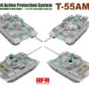 Rye Field UK Core Range 5091 1:35 T-55AMD Drozd Active Protection System Model Kit - Image 3