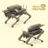 MAGIC FACTORY 7503 1/35 ARMED ROBOTS DOG AND RQ-20 UAV SET THFS - Image 3