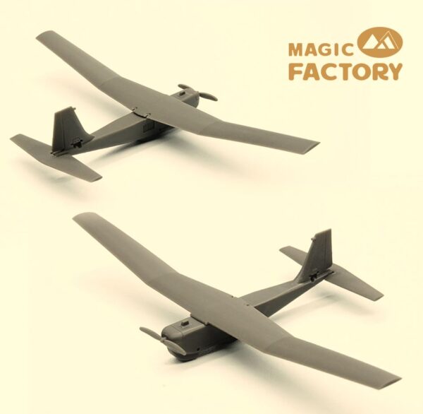 MAGIC FACTORY 7503 1/35 ARMED ROBOTS DOG AND RQ-20 UAV SET THFS - Image 4