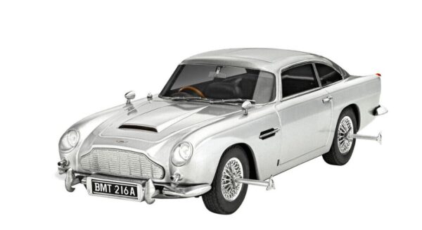 Revell 05653 1/24 James Bond 007 Aston Martin DB5 Model Kit Goldfinger - Image 2