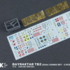 Big Planes Kits BPK7230 1:72 Bayraktar TB2 Dual Combo Set - Image 4