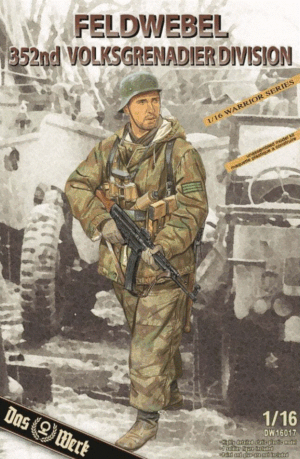 Das Werk DW16017 1:16 German Sergeant 352nd Volksgrenadier Division Figure Model Kit
