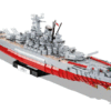 Cobi 4833 1/300 Historical Collection WWII Battleship Yamato Model Ship 2665pcs - Image 2