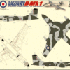 GREAT WALL HOBBY L1010 1/144 Vickers Valiant B.MK I RAF Strategic V Bomber - Image 3
