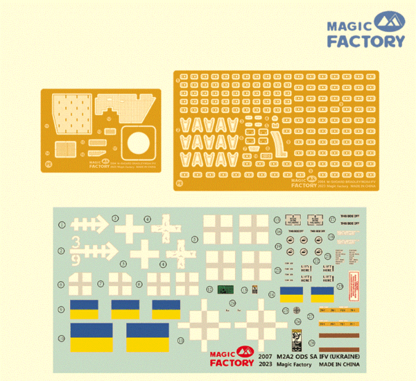 MAGIC FACTORY MF2007 1/35 M2A2 BRADLEY ODS-SA IFV Ukraine - Image 5