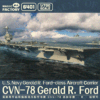 MAGIC FACTORY MF6401 1/700 U.S. Navy  Gerald R. Ford-class Aircraft Carrier- USS Gerald R. Ford CVN-78 - Image 2