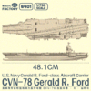 MAGIC FACTORY MF6401 1/700 U.S. Navy  Gerald R. Ford-class Aircraft Carrier- USS Gerald R. Ford CVN-78 - Image 3