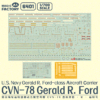 MAGIC FACTORY MF6401 1/700 U.S. Navy  Gerald R. Ford-class Aircraft Carrier- USS Gerald R. Ford CVN-78 - Image 6