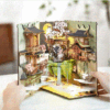 Rolife TGB05 Book Nook DIY Wooden Puzzle Craft kit Japanese Falling Sakura - Image 2
