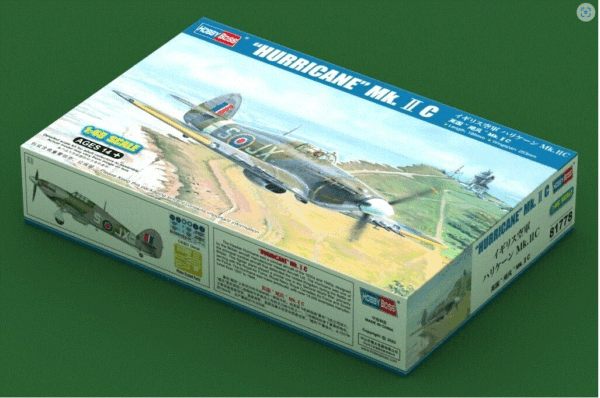 HOBBYBOSS 81778 1/48 `Hawker Hurricane` Mk.II C Plastic Model Kit