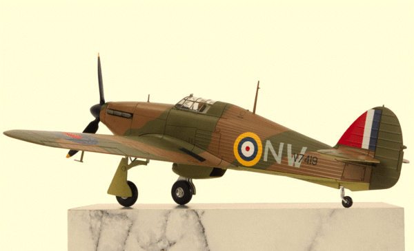 Hobby Master HA8613 1/48 Hurricane MK I Trop Sqn Ldr Pat Pattle the RAF Highest Scoring WW2 Ace - Image 5