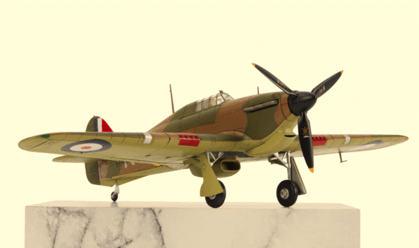Hobby Master HA8613 1/48 Hurricane MK I Trop Sqn Ldr Pat Pattle the RAF Highest Scoring WW2 Ace - Image 6