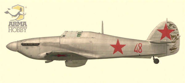 ARMA HOBBY AH70045 1/72 Hawker Hurricane MK II A/B/C Eastern Front 2 in 1 kit - Image 8