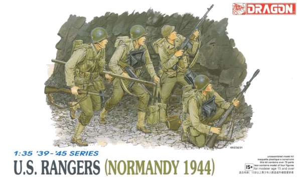 Dragon 6021 1/35 U.S. Army Rangers Normandy 1944