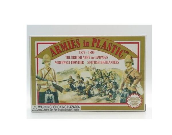 ARMIES IN PLASTIC 5415 1/32 Northwest Frontier British Army on Campaign 1879 1890  Scottish Highlanders