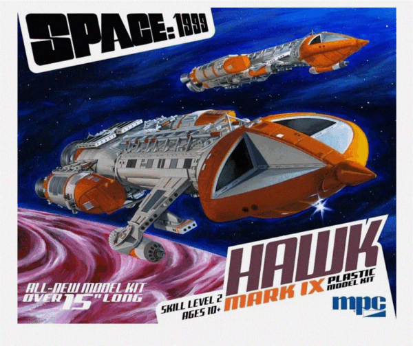 MPC 947 1/48 Space 1999 Hawk Mk IV Scale Model Kit