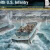 Italeri 1:35 6524 LCVP Landing Craft with 28 US INFANTRY Model Military Kit Overlord