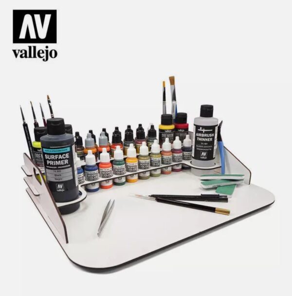 Vallejo 26011 PAINT DISPLAY AND WORK STATION 40x30 cm - Image 2