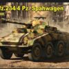 RYE FIELD 5118 1/35 SDKFZ 234/4 PZ. SPAHWAGEN WITH FULL INTERIOR