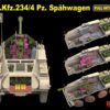 RYE FIELD 5118 1/35 SDKFZ 234/4 PZ. SPAHWAGEN WITH FULL INTERIOR - Image 2