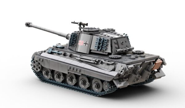 BUILD ARMY 0182 1/33 WW2 GERMAN King Tiger Tiger II Brick Model Interior Detail Overlord - Image 2