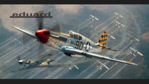 Eduard 82107 1:48 scale P-51B Mustang Birdcage Canopy ProfiPACK edition - Image 2