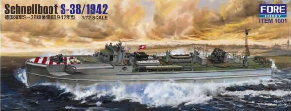 FORART FORE HOBBY 1001 1/72 Schnellboot S-38/1942