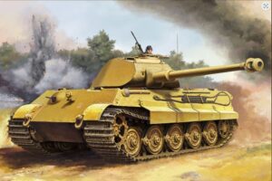 Trumpeter 00948 1:16th Pz.Kpfw.VI Sd.Kfz.182 Tiger II Porsche Early production King Tiger