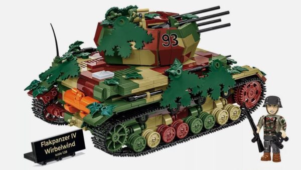 Cobi 2593 1/28 Historical Collection World War II Flakpanzer IV Whirlwind - Image 2