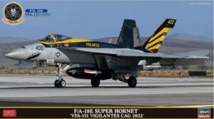 HASEGAWA 02450 1/72 F/A-18E Super Hornet VFA-151 Vigilantes CAG 2022