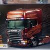Italeri 3897 1/24 Scale Model Kit Scania R730 Truck "Black Amber" - Image 2