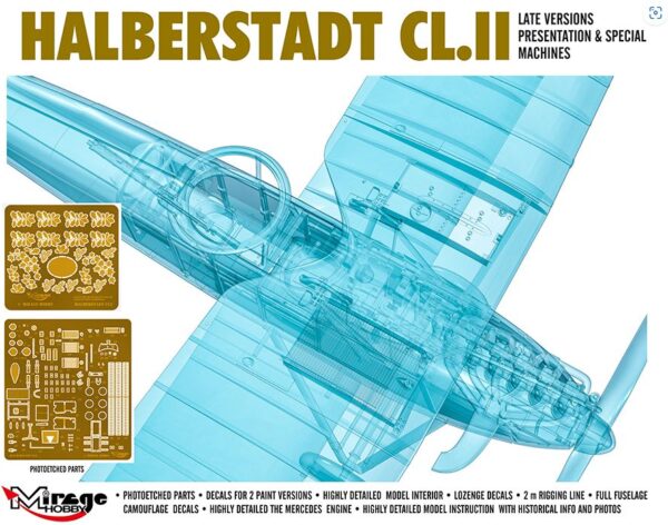 Mirage Hobby 481405 1/48 Halberstadt CL.II Late Version with special markings - Image 9