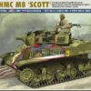 Mirage Hobby 720002 1/72 US Army 75mm HMC M8 Scott Overlord and West Wall