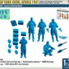 Mirage Hobby 720007 1/72 3D Printed British Tank Crew, Africa 1941 7th Arm Div 8th Royal Irish Hussars. - Image 2