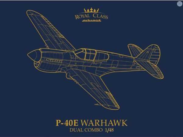 Eduard R0023 1/48 Curtis P-40E Kittyhawk Ia Royal Class Special Edition